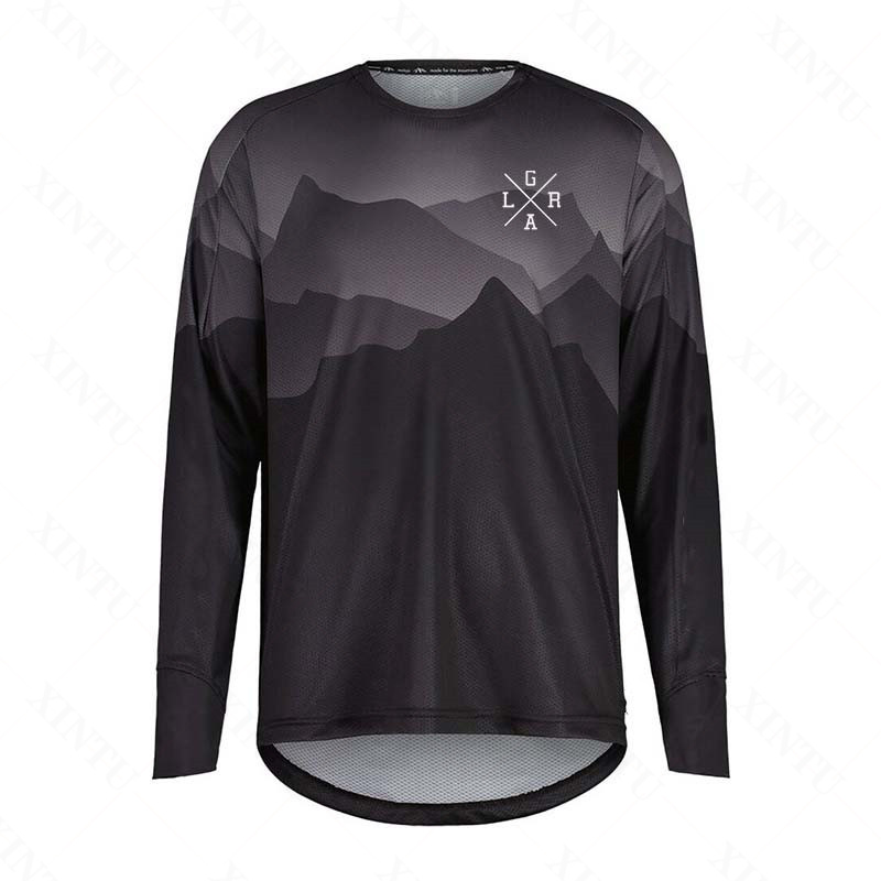 Mountain Biking Long Sleeve Shirt - Nam Xe Máy Lrga Jersey MTB