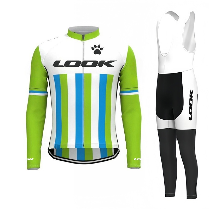 Mountain Biking Long Sleeve Shirt - LOOK Cycling Jersey, Men's Long Sleeve