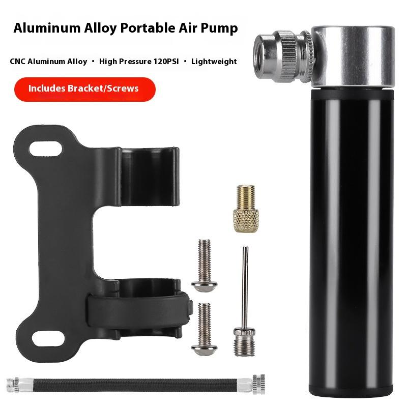 Mountain Biking Essentials - Tire Inflation on-the-go; Portable Mini Pump