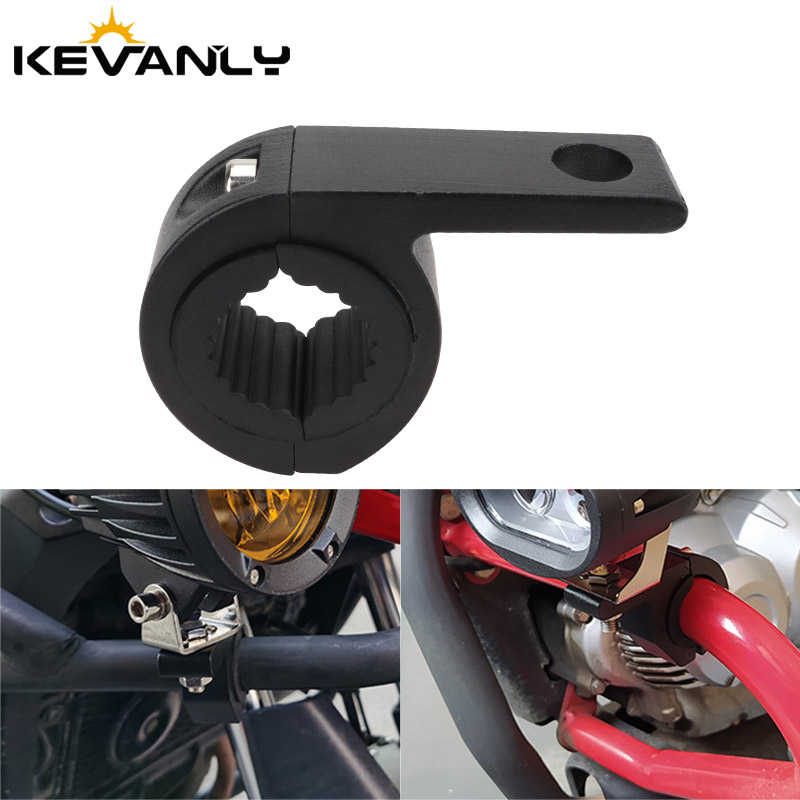 Mountain Biking Denver - Motorcycle Spotlights Brackets Tube Clamp Mount