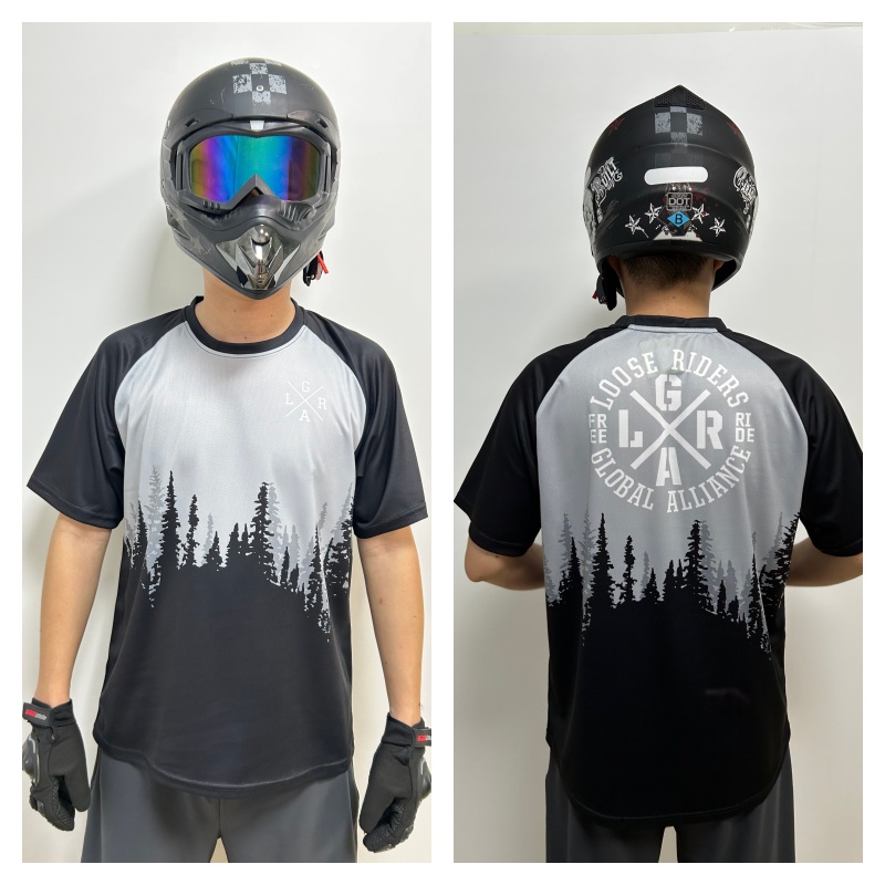 Mountain Biking Long Sleeve Shirt - 2026 loose rider mtb jersey BMX