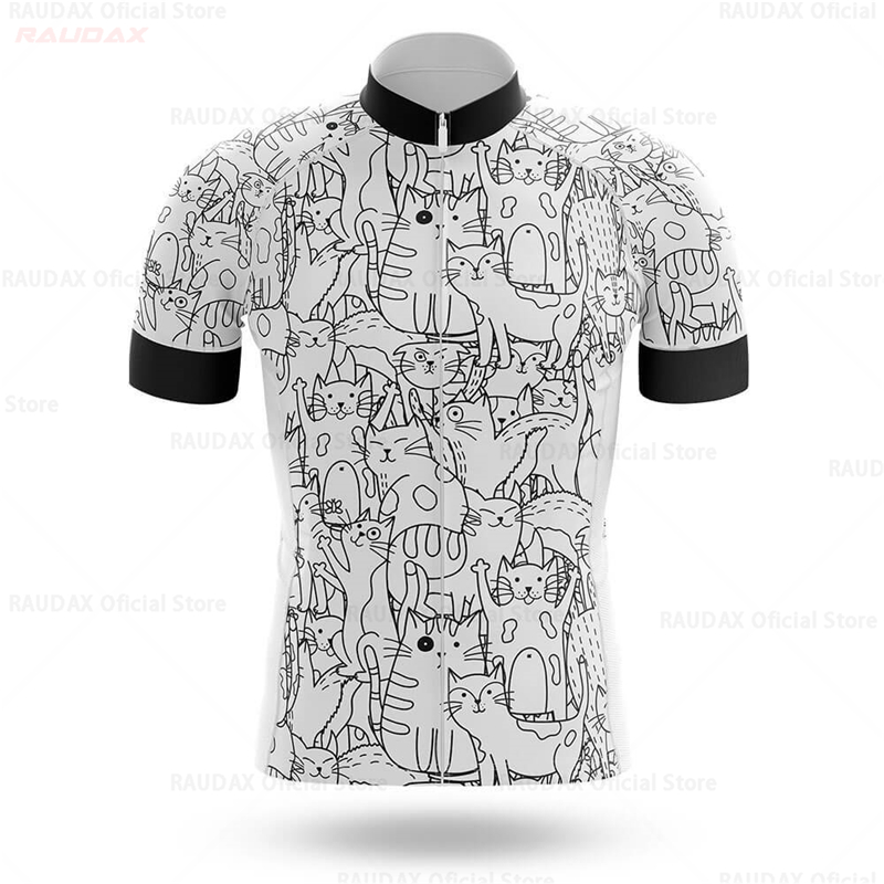 Cycling Jersey Men CARTOON CAT - đánh giá và giá Mountain Biking Cartoon