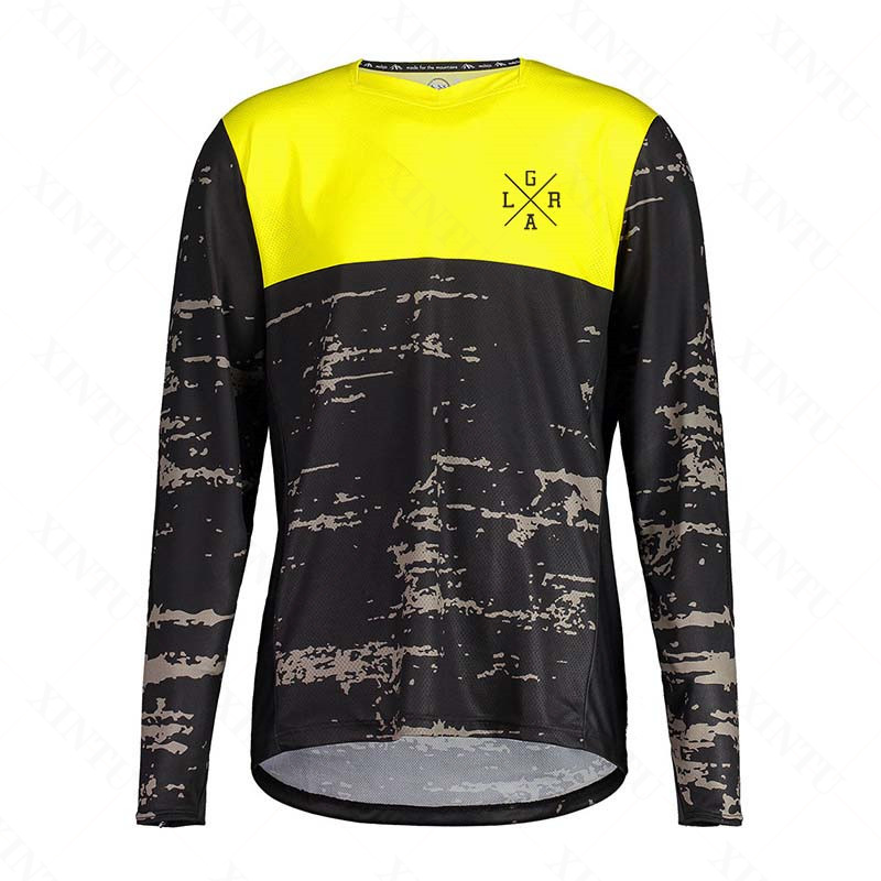 Nam Xe Máy Lrga Jersey MTB BMX - đánh giá và giá Mountain Biking Long Sleeve Shirt