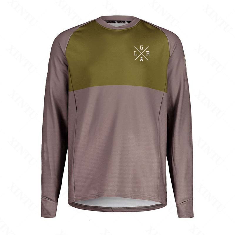 Nam Xe Máy Lrga Jersey MTB BMX - đánh giá và giá Mountain Biking Long Sleeve Shirt