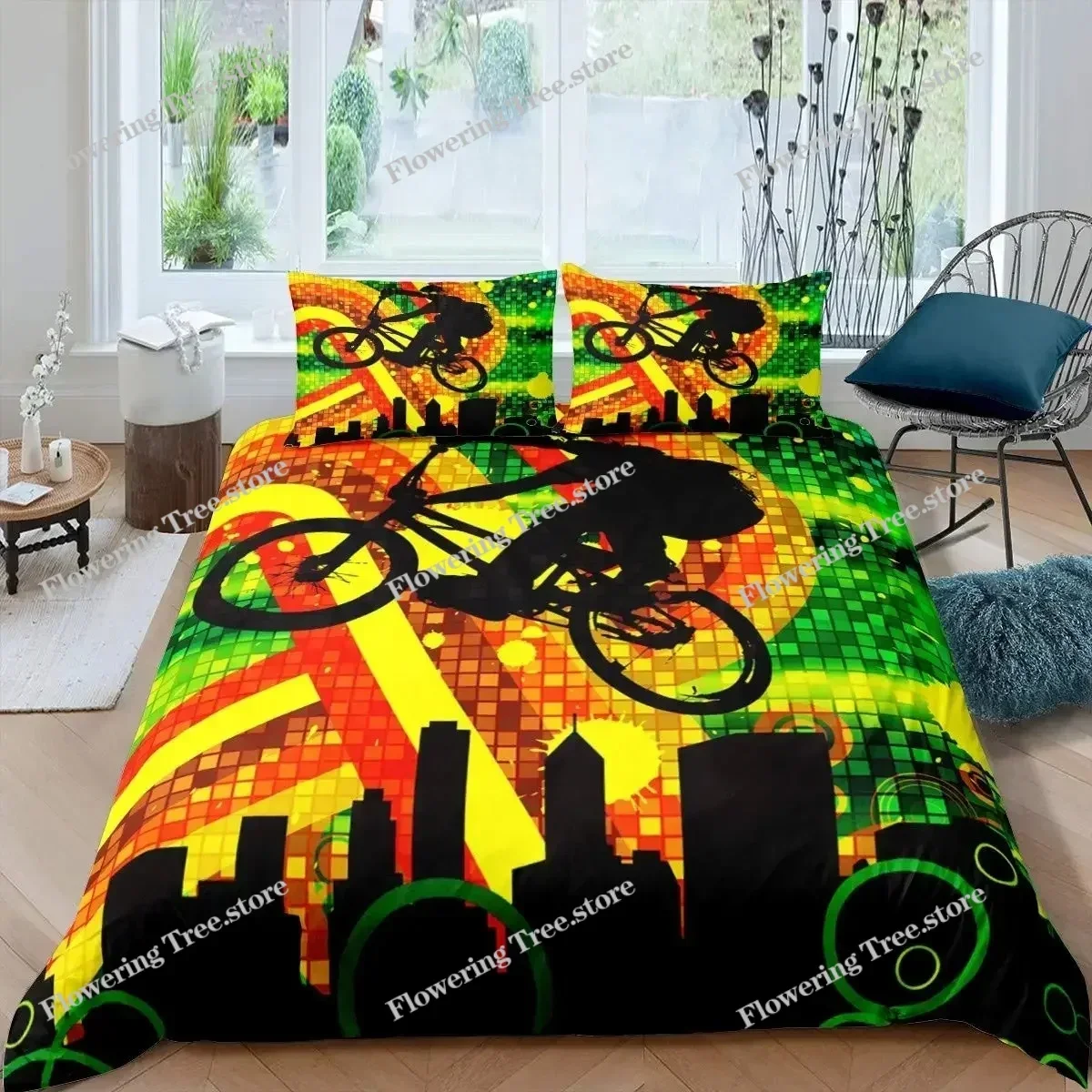 Bicycle Duvet Cover Set Microf - đánh giá và giá Mountain Biking Europe