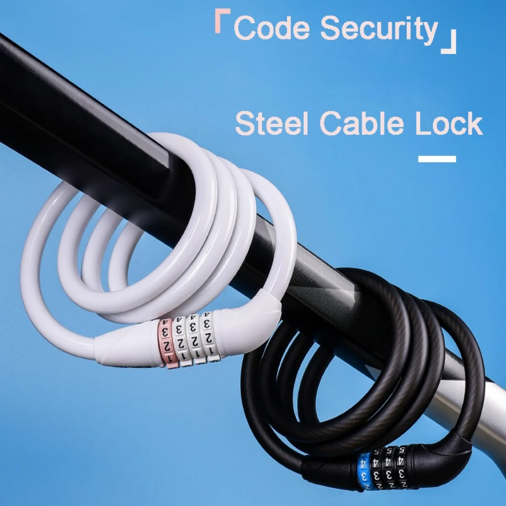 Outdoor Bike Lock 4-Digit Pass - đánh giá và giá Mountain Biking Essentials