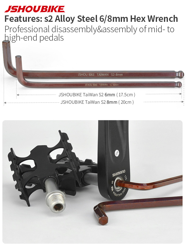 JSHOUBIKE 6/8/15mm bicycle ped - đánh giá và giá Mountain Biking Apparel
