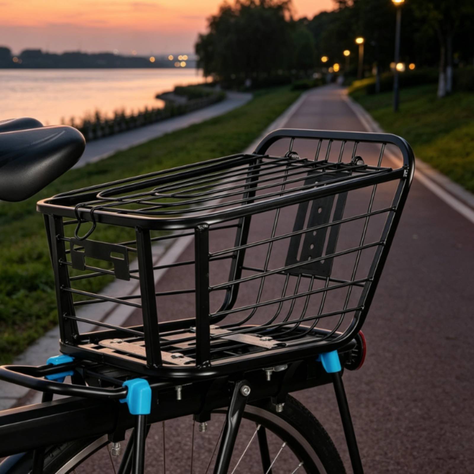 Folding Rear Bike Basket Folda - đánh giá và giá Mountain Biking Shop