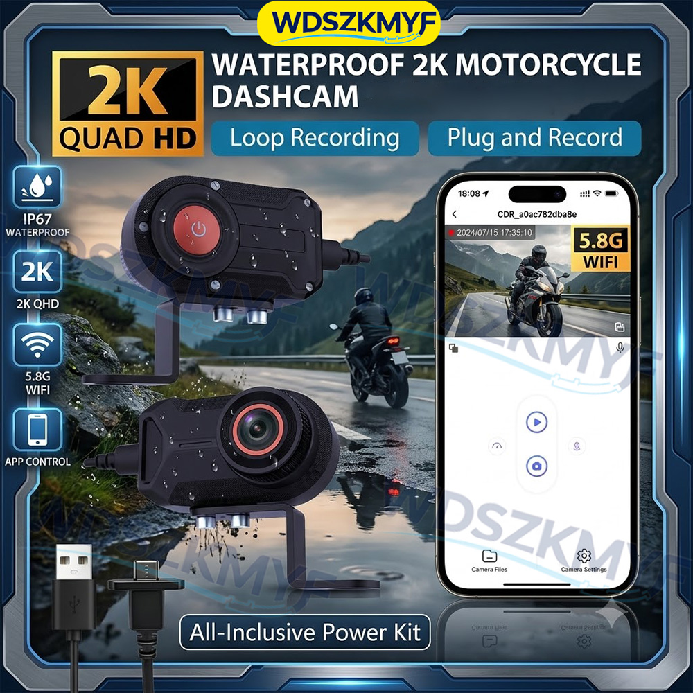 2K 30fps Motorcycle Dash Cam D - đánh giá và giá Mountain Biking Images