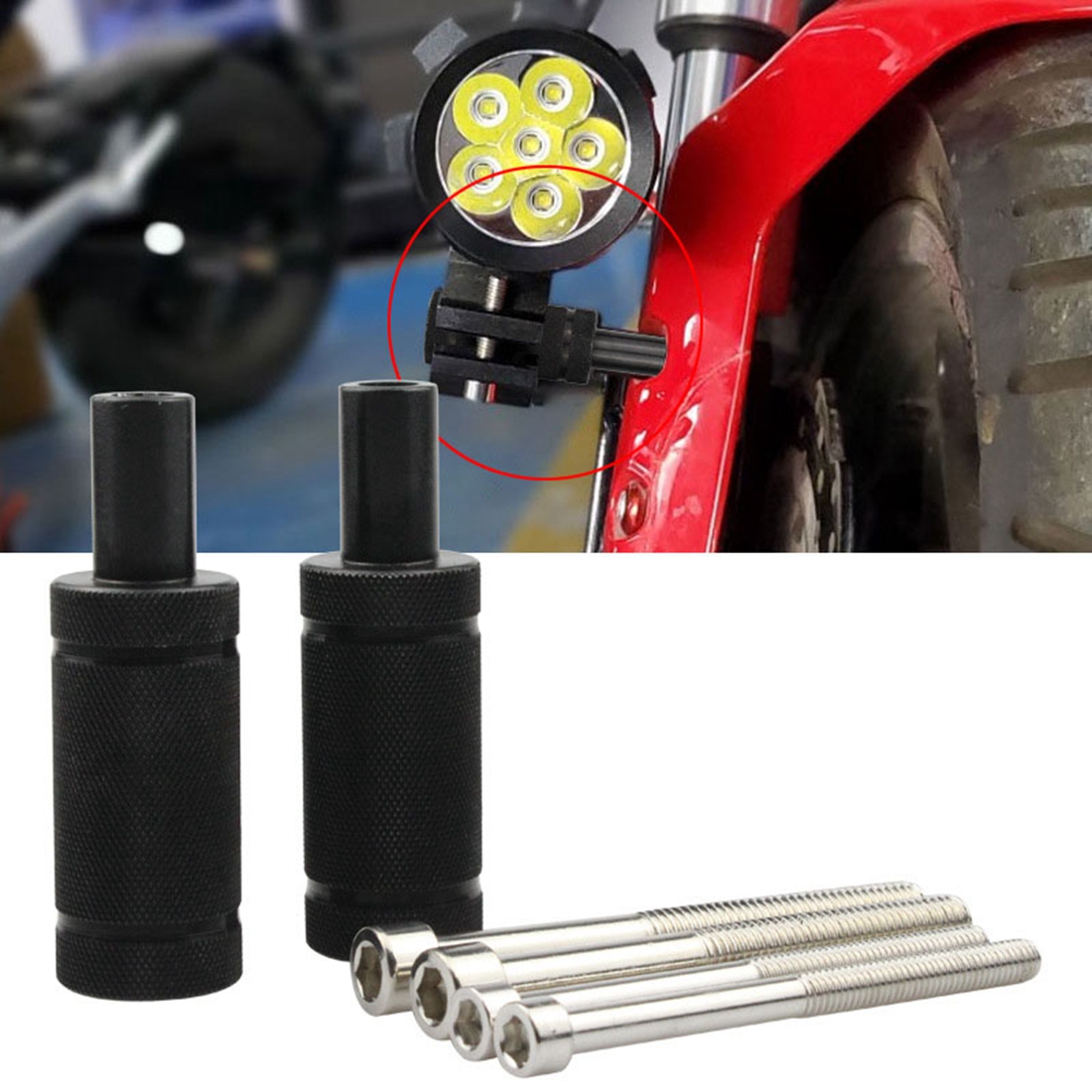 Motorcycle Headlight Mount Hol - đánh giá và giá Mountain Biking Derby